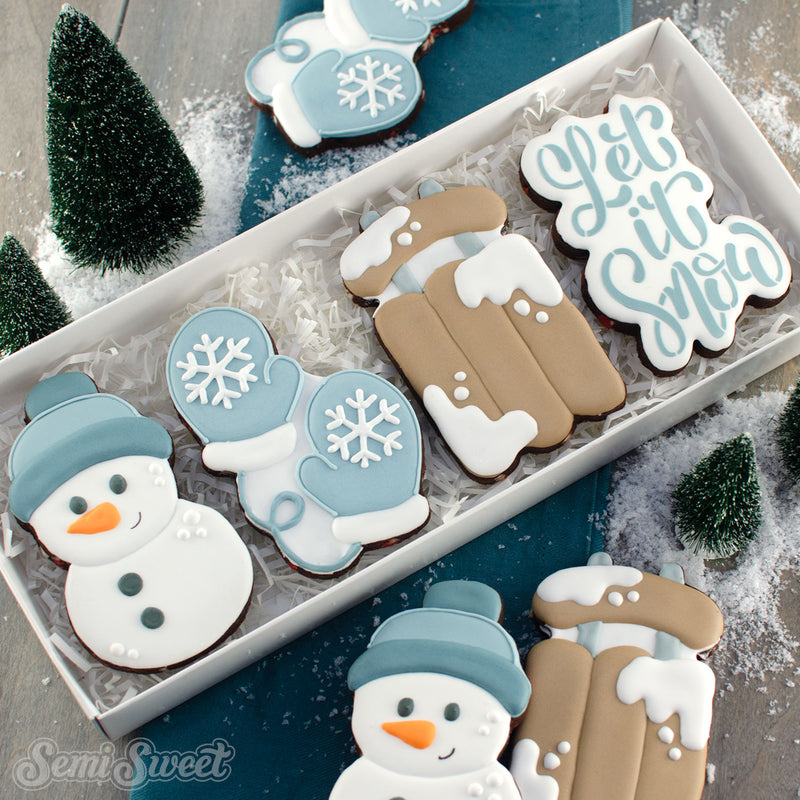 Let it Snow Cookie Set | Semi Sweet Designs