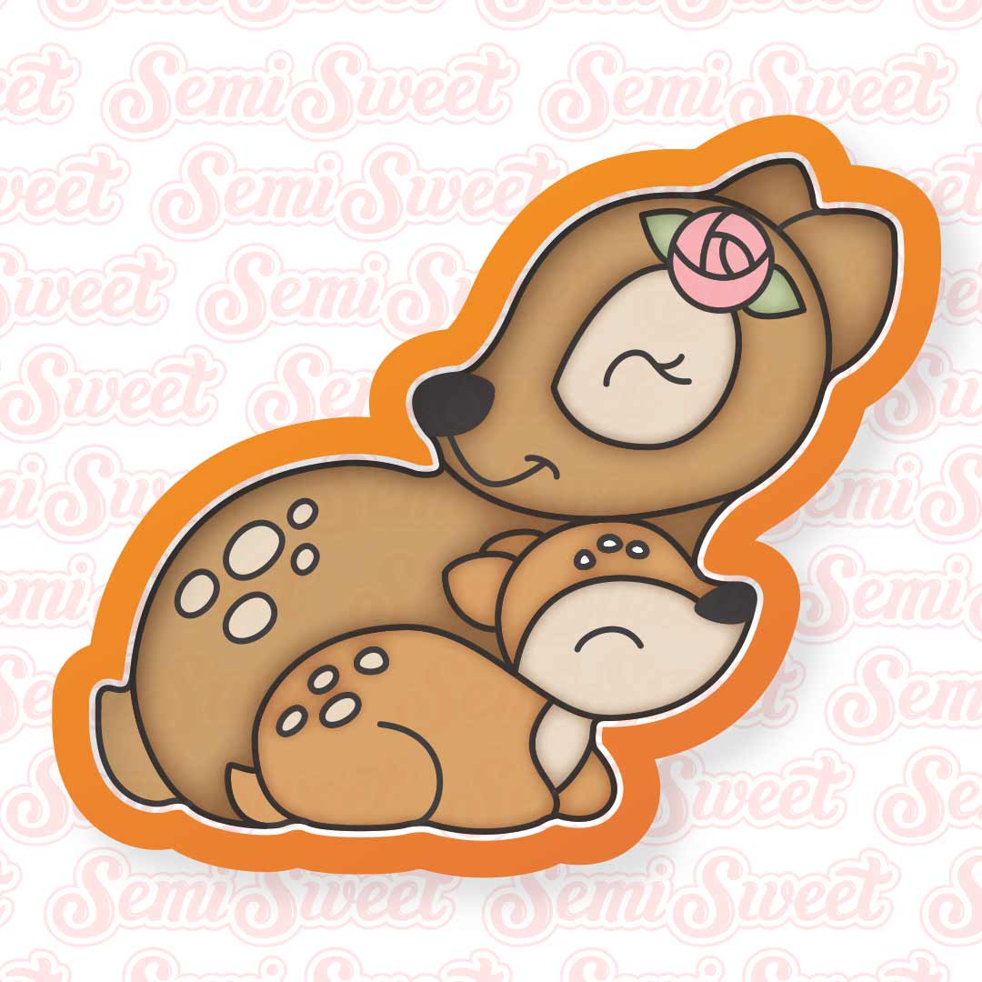 Mama Deer Cookie Cutter | Semi Sweet Designs