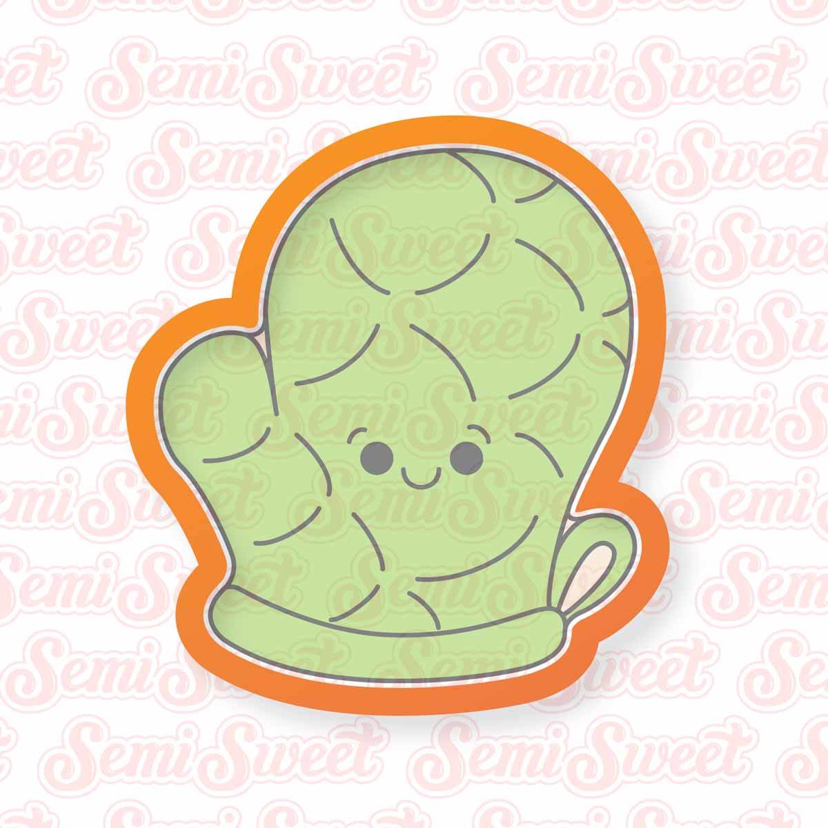 Oven Mitt Cookie Cutter | Semi Sweet Designs
