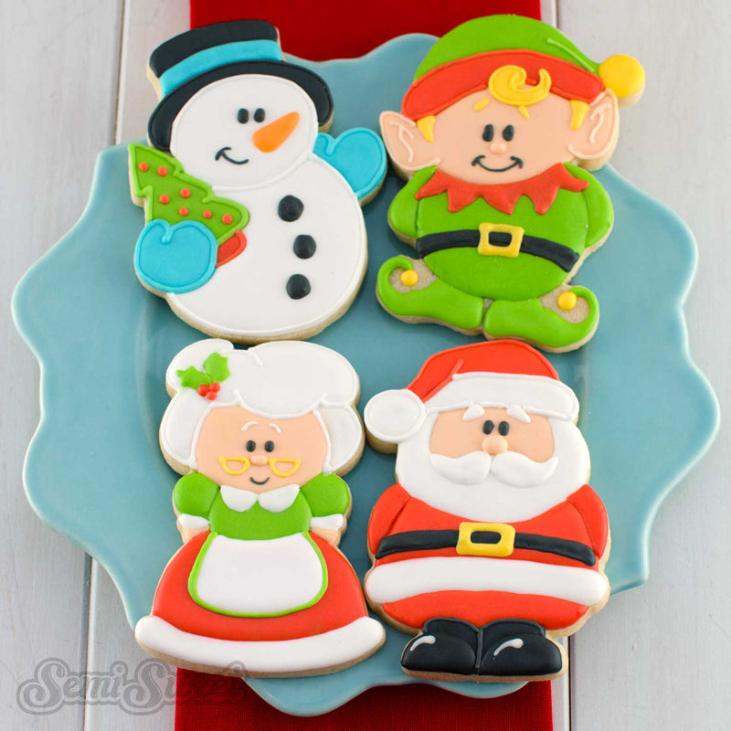 North Pole Series Body Cookie Cutters