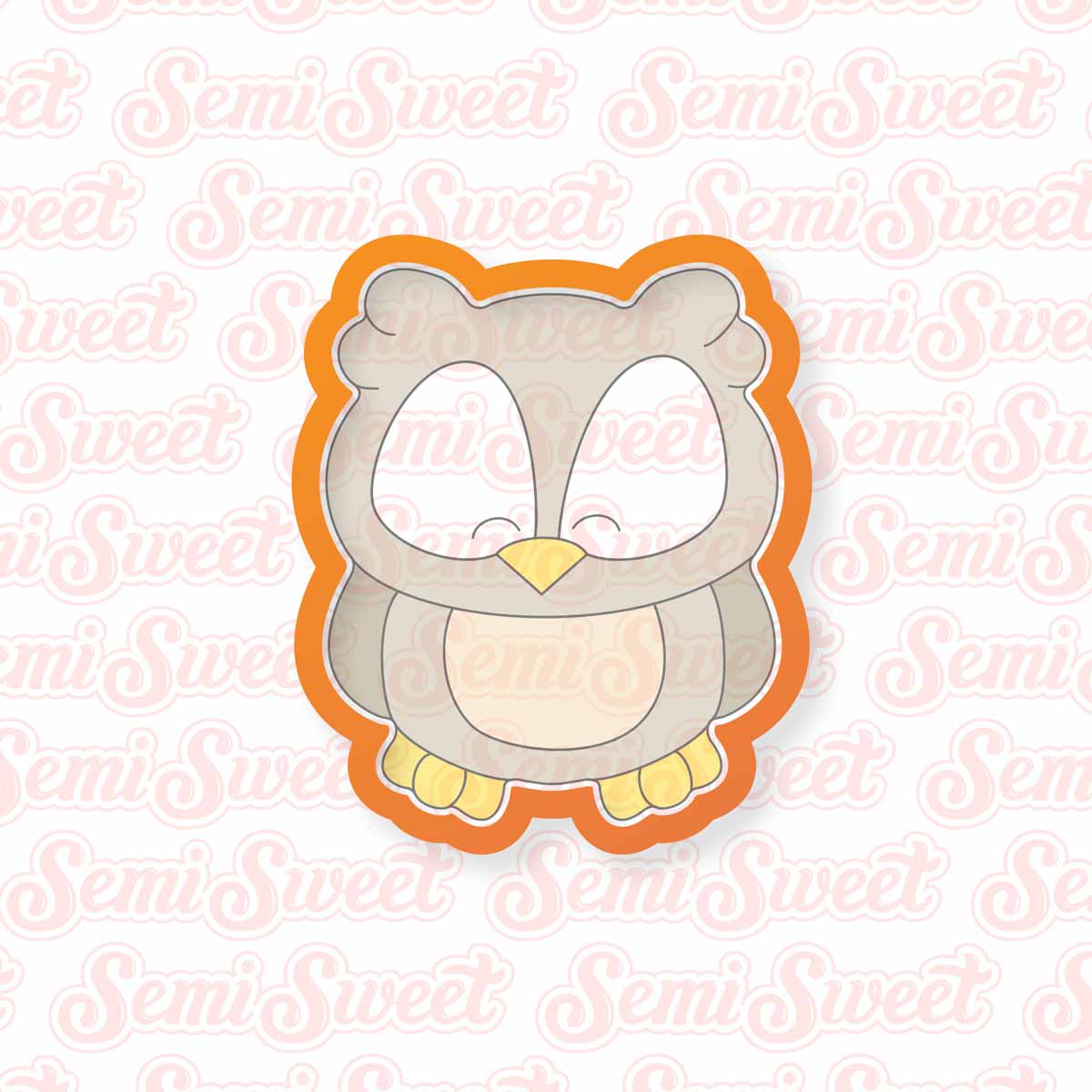 Woodland Owl Cookie Cutter | Semi Sweet Designs