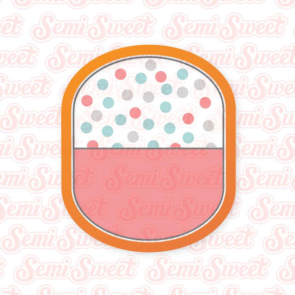Pill Cookie Cutter | Semi Sweet Designs