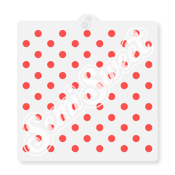 Large Polka Dots Stencil