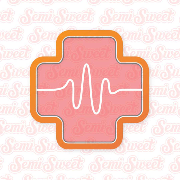 Red Cross Cookie Cutter | Semi Sweet Designs 