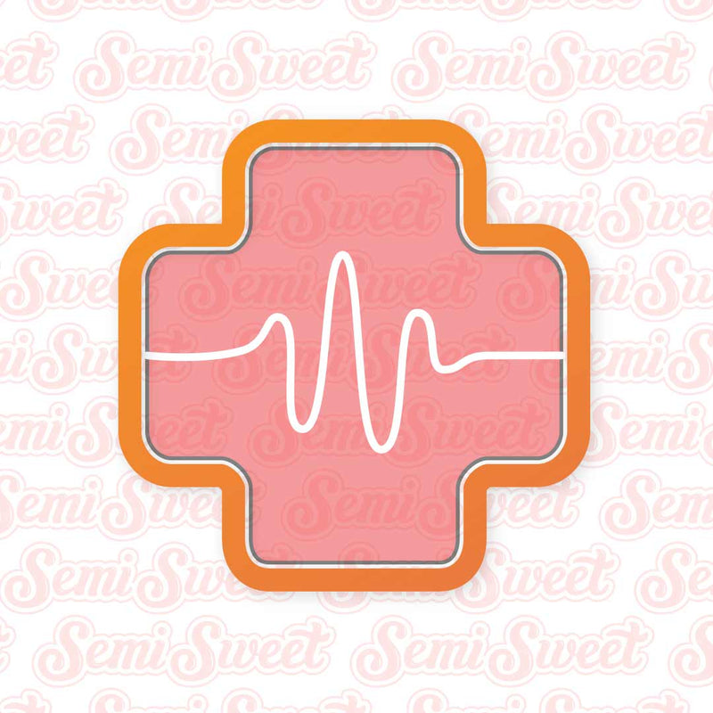 Red Cross Cookie Cutter | Semi Sweet Designs 