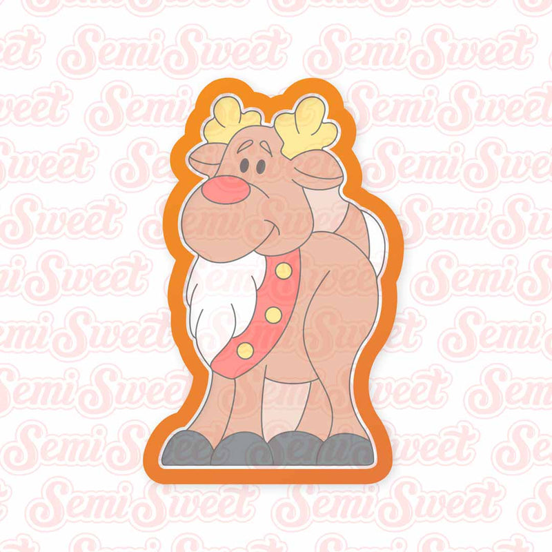 Reindeer Body Cookie Cutter | Semi Sweet Designs