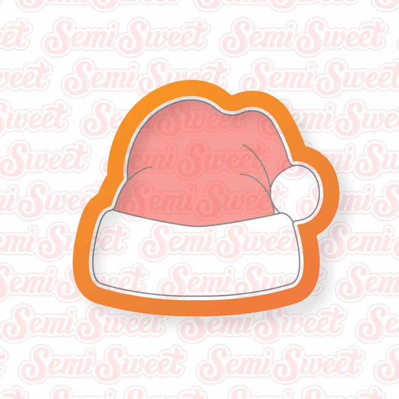 Santa Hat Cookie Cutter | Semi Sweet Designs