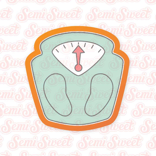 Weight Scale Cookie Cutter | Semi Sweet Designs