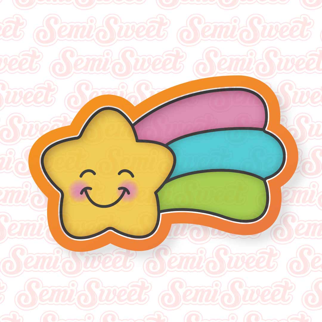 Shooting Star Cookie Cutter | Semi Sweet Designs