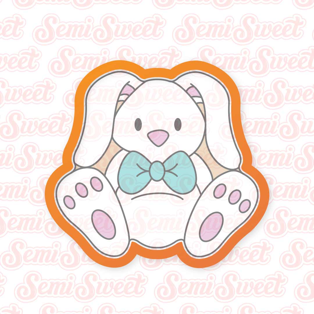 Sitting Bunny Cookie Cutter | Semi Sweet Designs