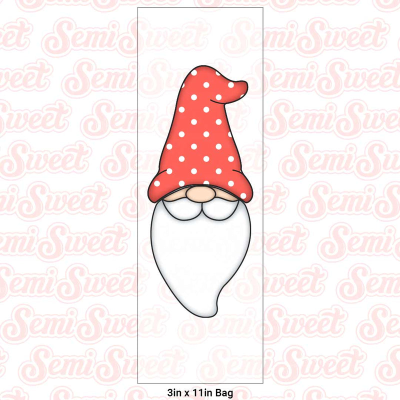 Skinny Gnome Head Cookie Cutter Set