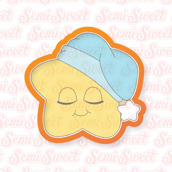 Sleeping Star Cookie Cutter | Semi Sweet Designs