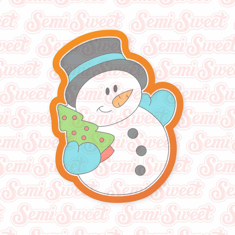 Snowman Body Cookie Cutter | Semi Sweet Designs