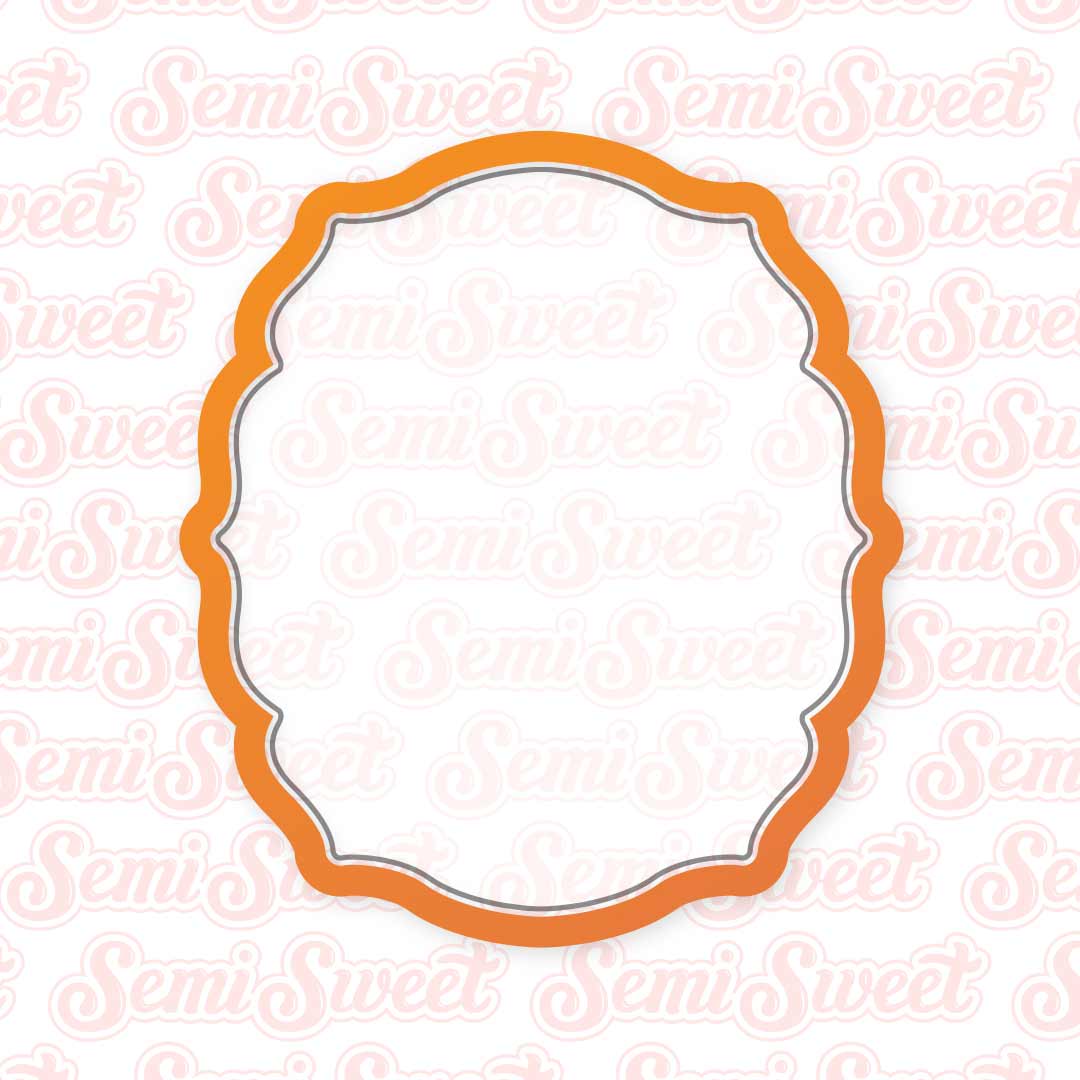 Spring Plaque Cookie Cutter | Semi Sweet Designs