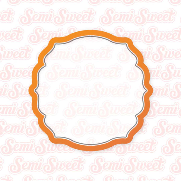 Spring Square Plaque Cookie Cutter | Semi Sweet Designs
