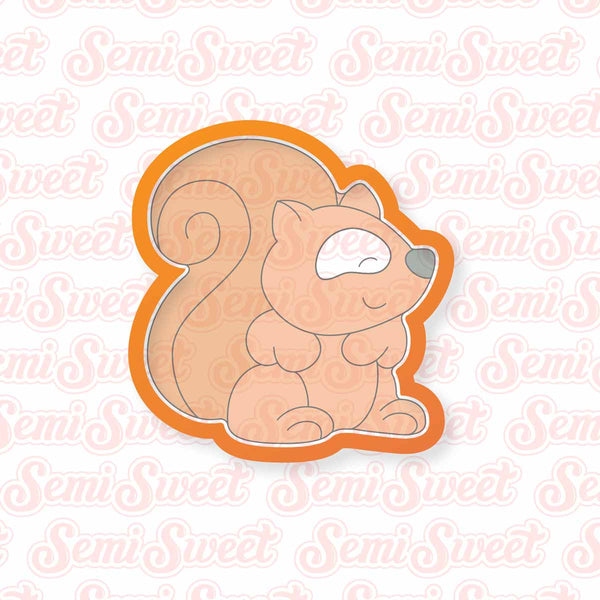 Woodland Squirrel Cookie Cutter | Semi Sweet Designs