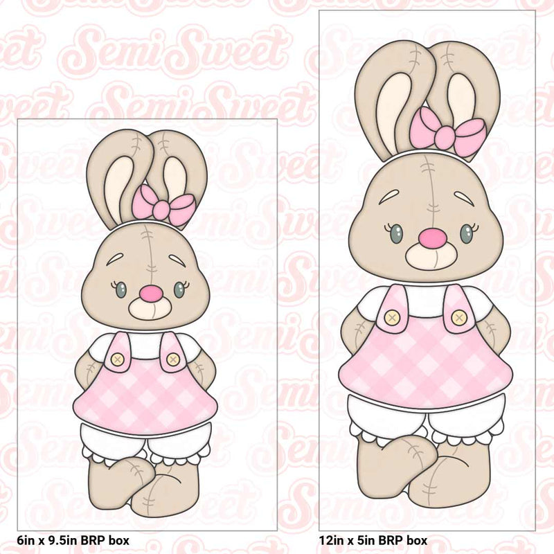 Stackable Girl Bunny Cookie Cutter Set