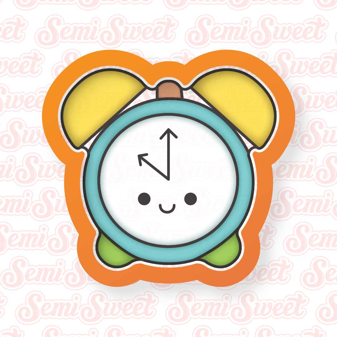 Alarm Clock Cookie Cutter | Semi Sweet Designs