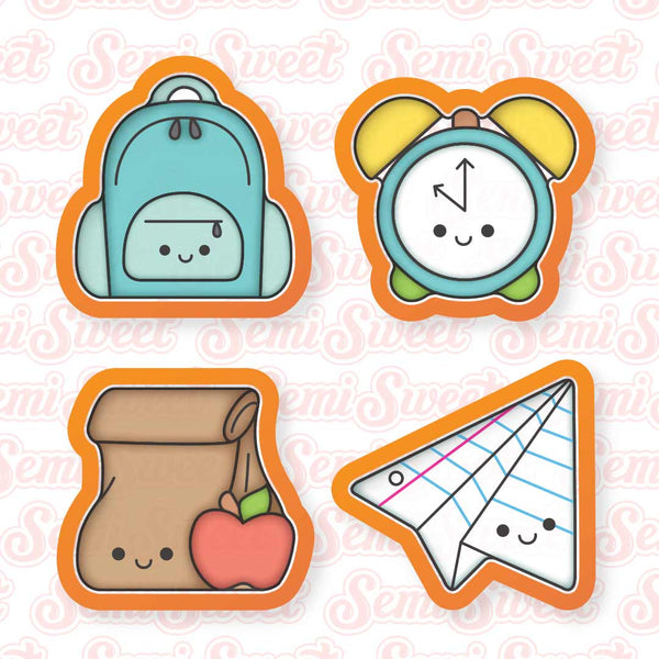 Student Pack Cookie Cutter Set | Semi Sweet Designs
