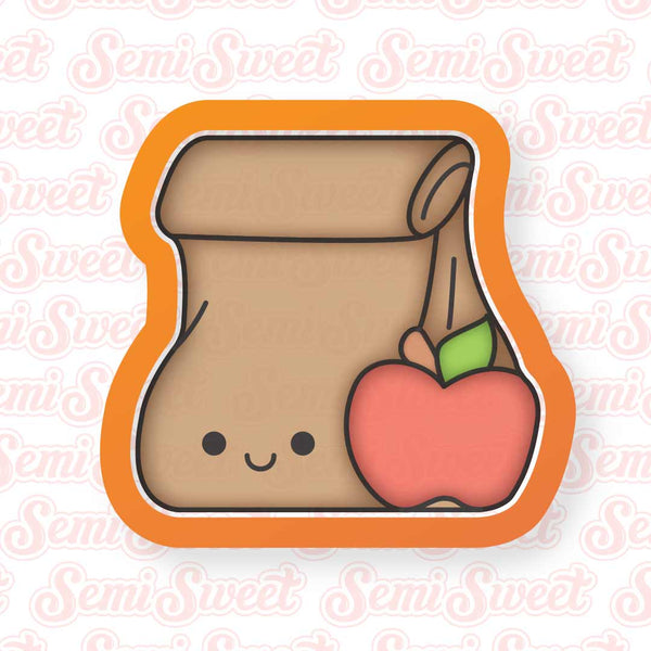 Lunch Bag Cookie Cutter | Semi Sweet Designs