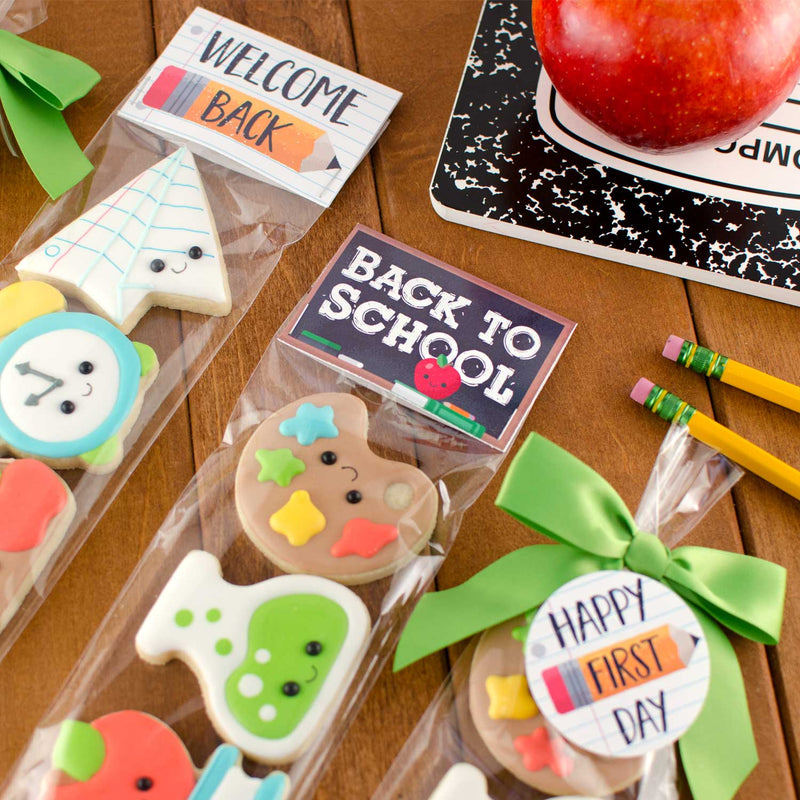 Happy First Day - Instant Download Printable 2" Circle Tag
