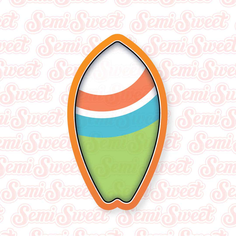 Surfboard Cookie Cutter | Semi Sweet Designs
