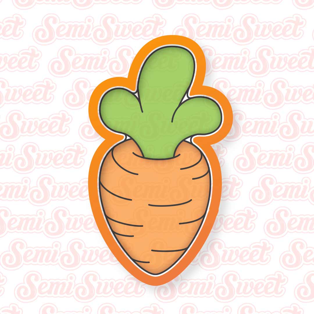 Tall Chubby Carrot Cookie Cutter