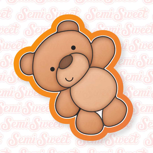 Balloon Teddy Bear Cookie Cutter | Semi Sweet Designs