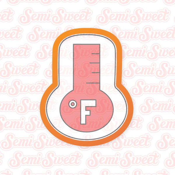 Thermometer Cookie Cutter | Semi Sweet Designs