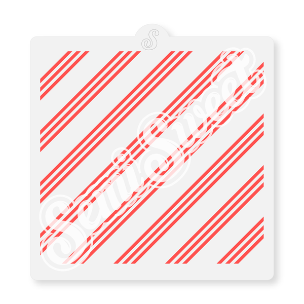 Three Thin Stripes Stencil