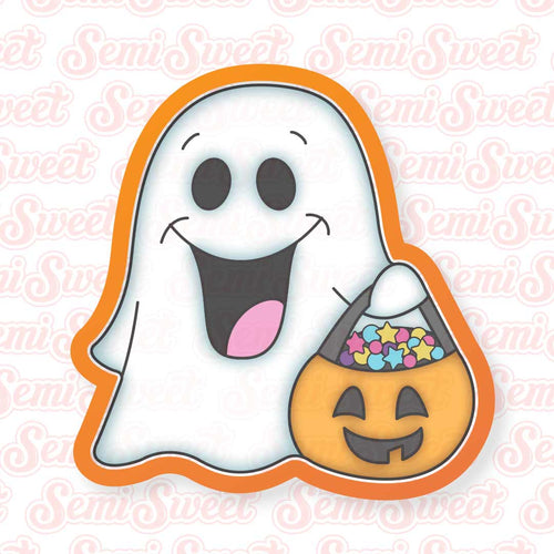 Trick-or-Treat Ghost Cookie Cutter