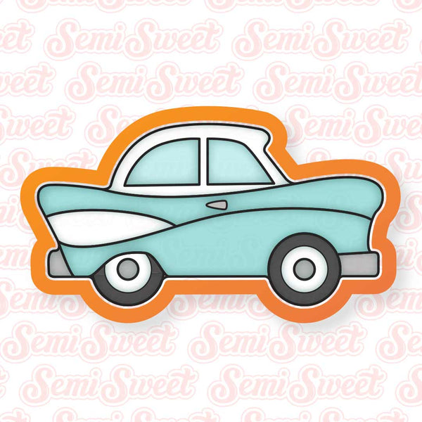 Vintage Car Cookie Cutter | Semi Sweet Designs