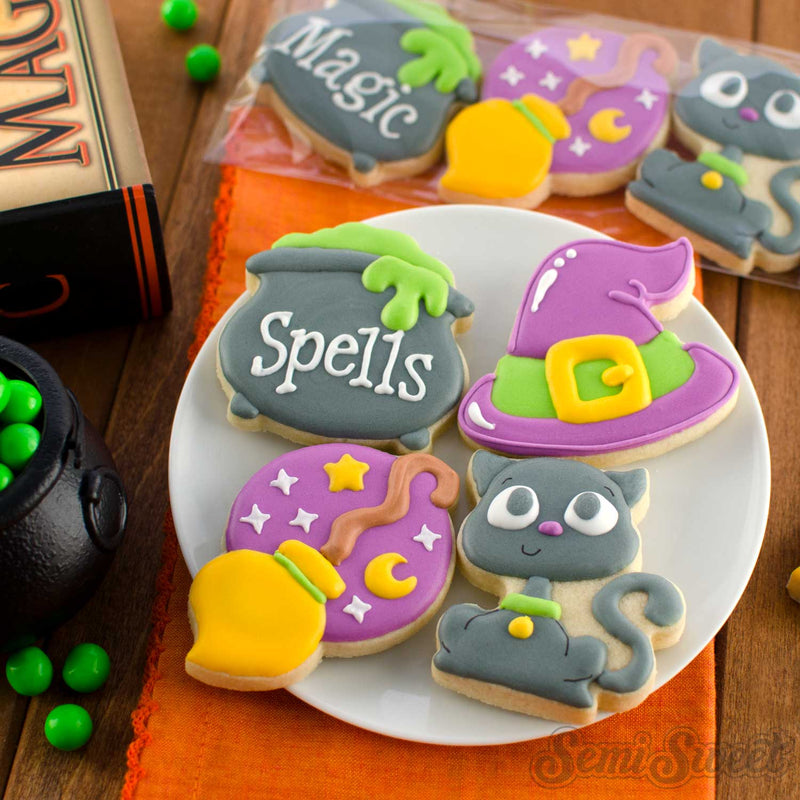 Broomstick with Background Cookie Cutter